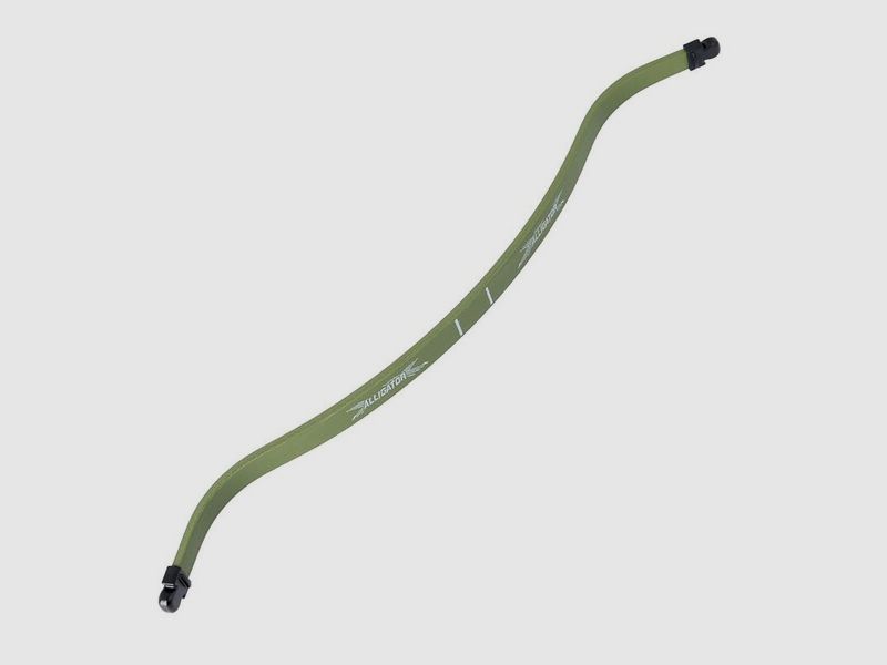Ersatzbogen 80 lbs / 35kg für Pistolenarmbrust "Alligator I und II" - Oliv - Fiberglas