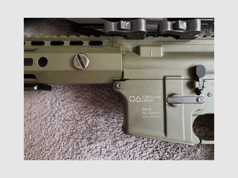 Oberland Arms AR 15 233 Rem / A-TEC, AR 30-4 Schalldämpfer/ Steiner Ranger 4 3-12x56mm