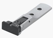 LPA TXT01-07-SILVER BASE verstellbares Revolvervisier für 629, 686, 586, 627, 66, 67, 696, 17, 19, 657, 610, 625, 29, 27 – Schwarzes Visierbild