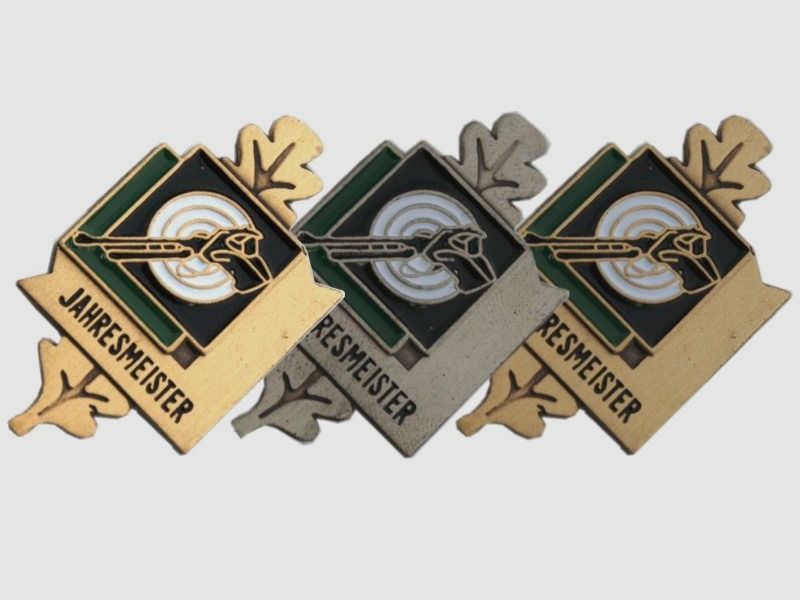 Shooting Badge Set 103 with Text