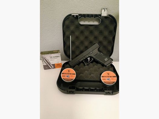 Glock 17 Co2 4.5mm cal. Diabolos/Steel BBs