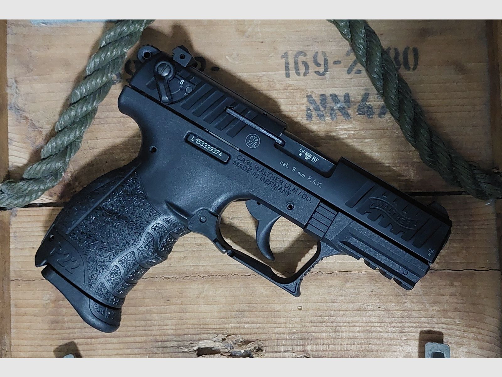 Walther P22Q (PTB 778) P 22 Q P22