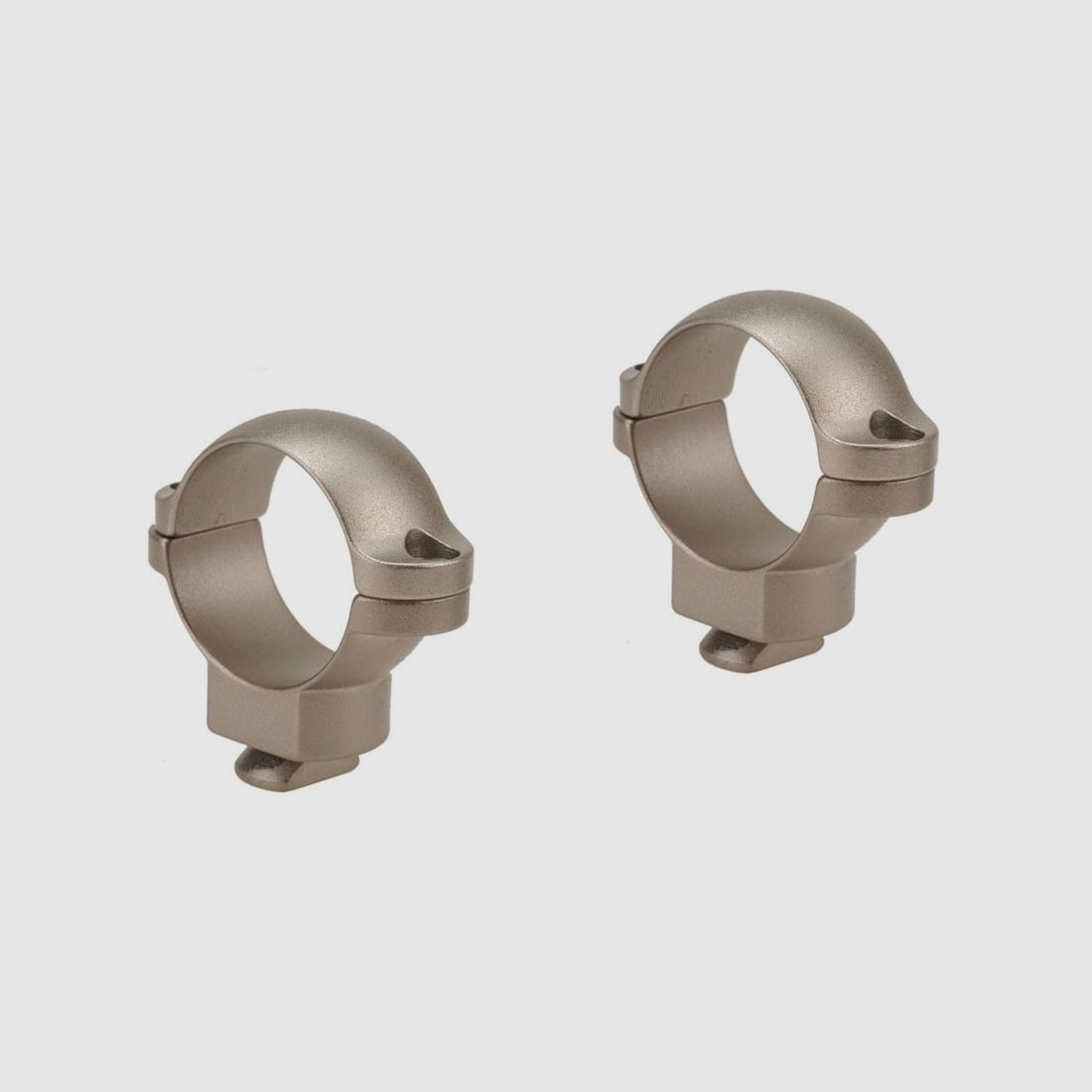 Leupold Dual Dovetail Anneaux 25,4mm moyen argent
