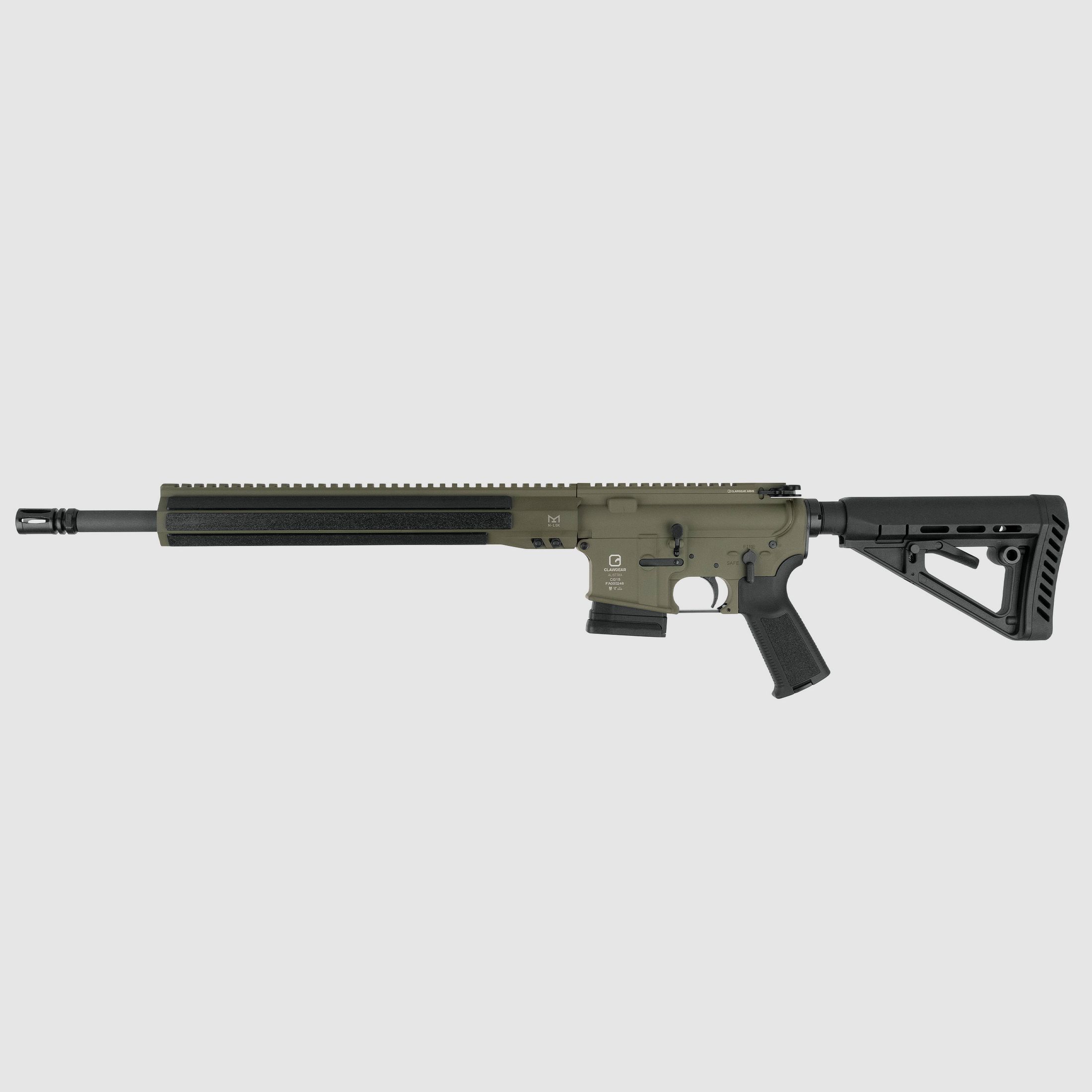 Clawgear CG15 16,75" Sniper Green .223 REM - Fusil semi-automatique