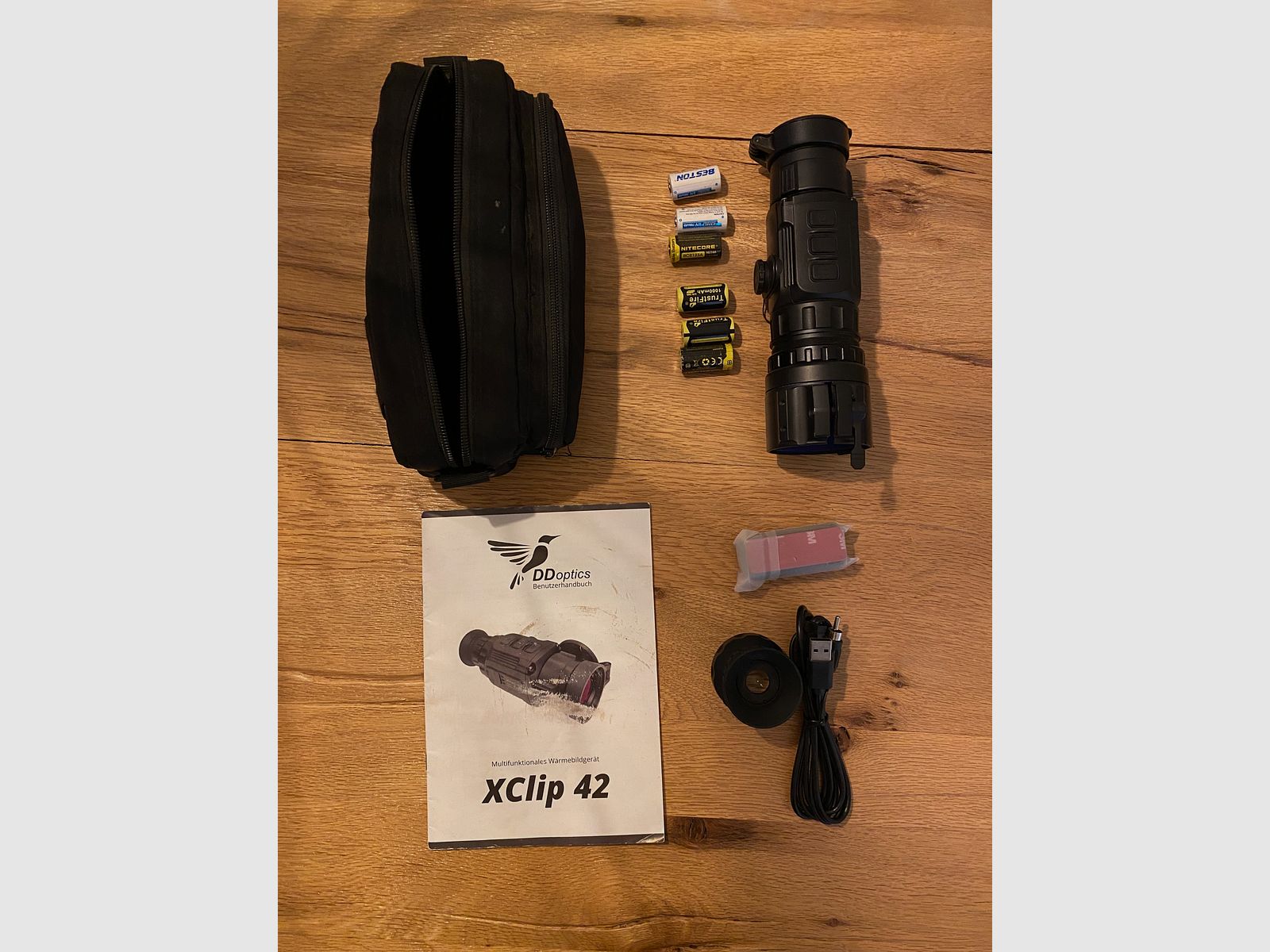 Infriray CL42 mit Rusanadapter und Zubehör 