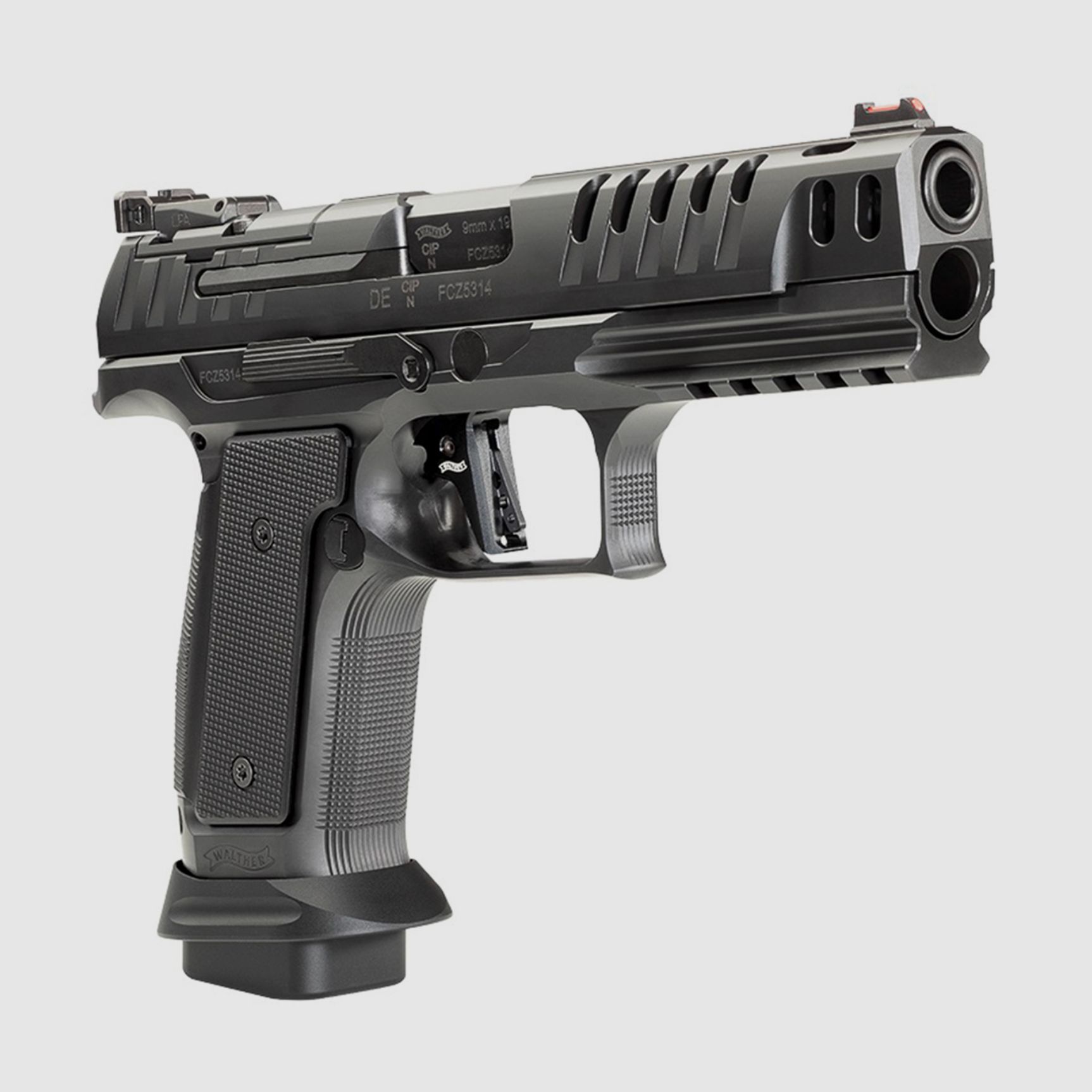 WALTHER Q5 Pistole Match SF Black Ribbon 9x19 Q5 Match SF 9mm Luger
