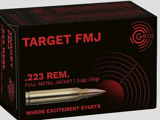 Geco .223 Rem. Target Vm 55 gr. 50-2000st