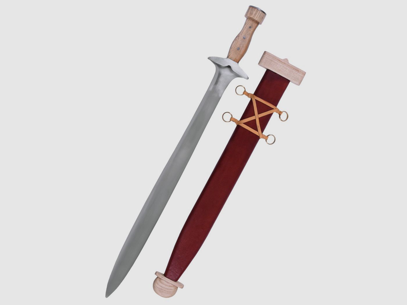 Spada hoplita greca con fodero