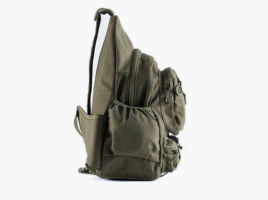 ZAINO MONOSPALLA IN CANVAS 25L