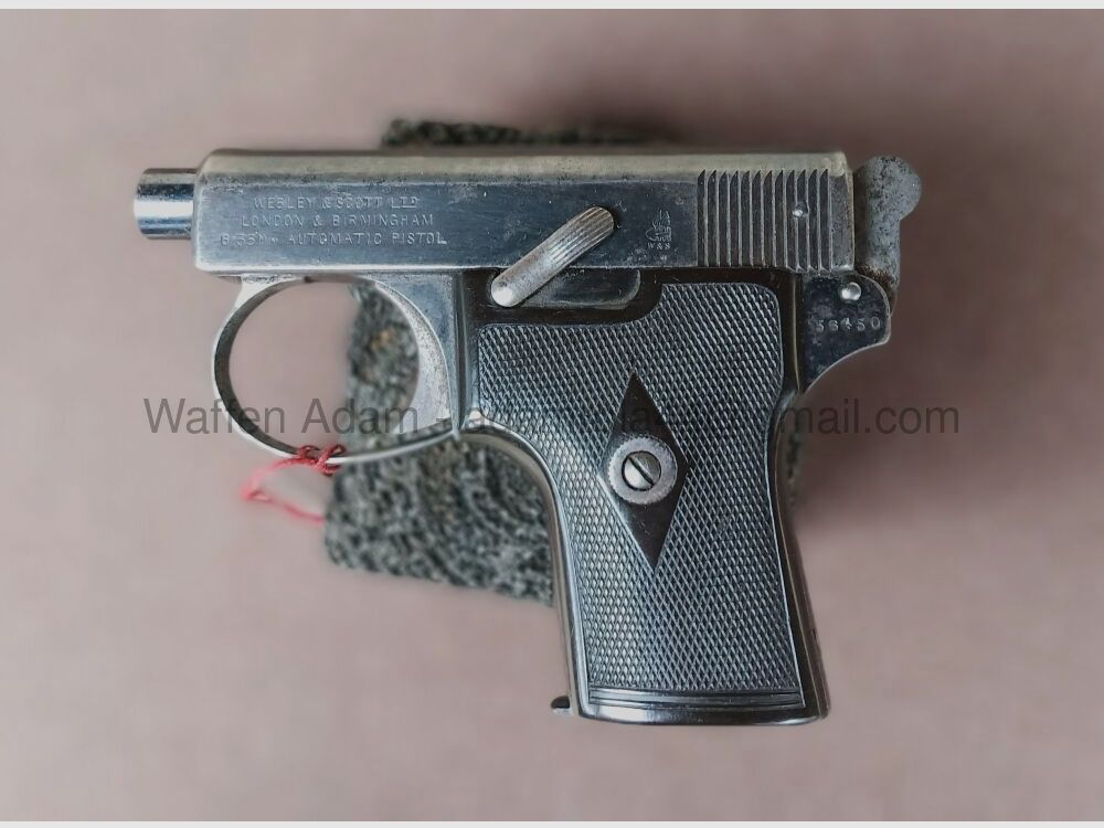 Webley Scott Modell 1908 Taschenpistole