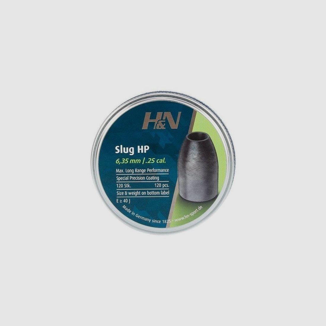 H&N SLUGS HP 6,35MM 28 gr. 120 Stk.