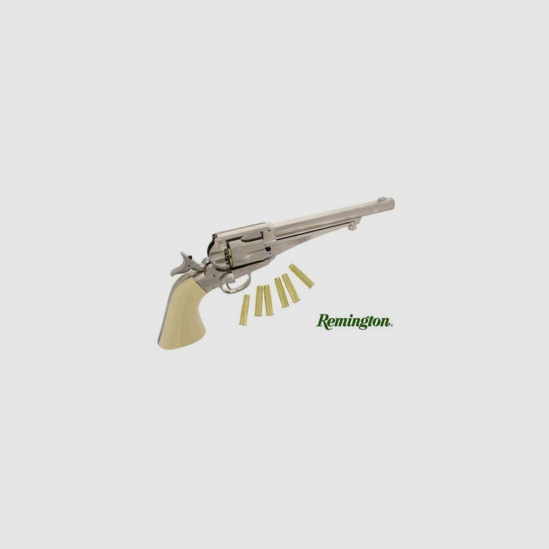 REMINGTON CO2 Weapon Revolver Remington 1875 Cal. 4.5 mm Diabolo+BB