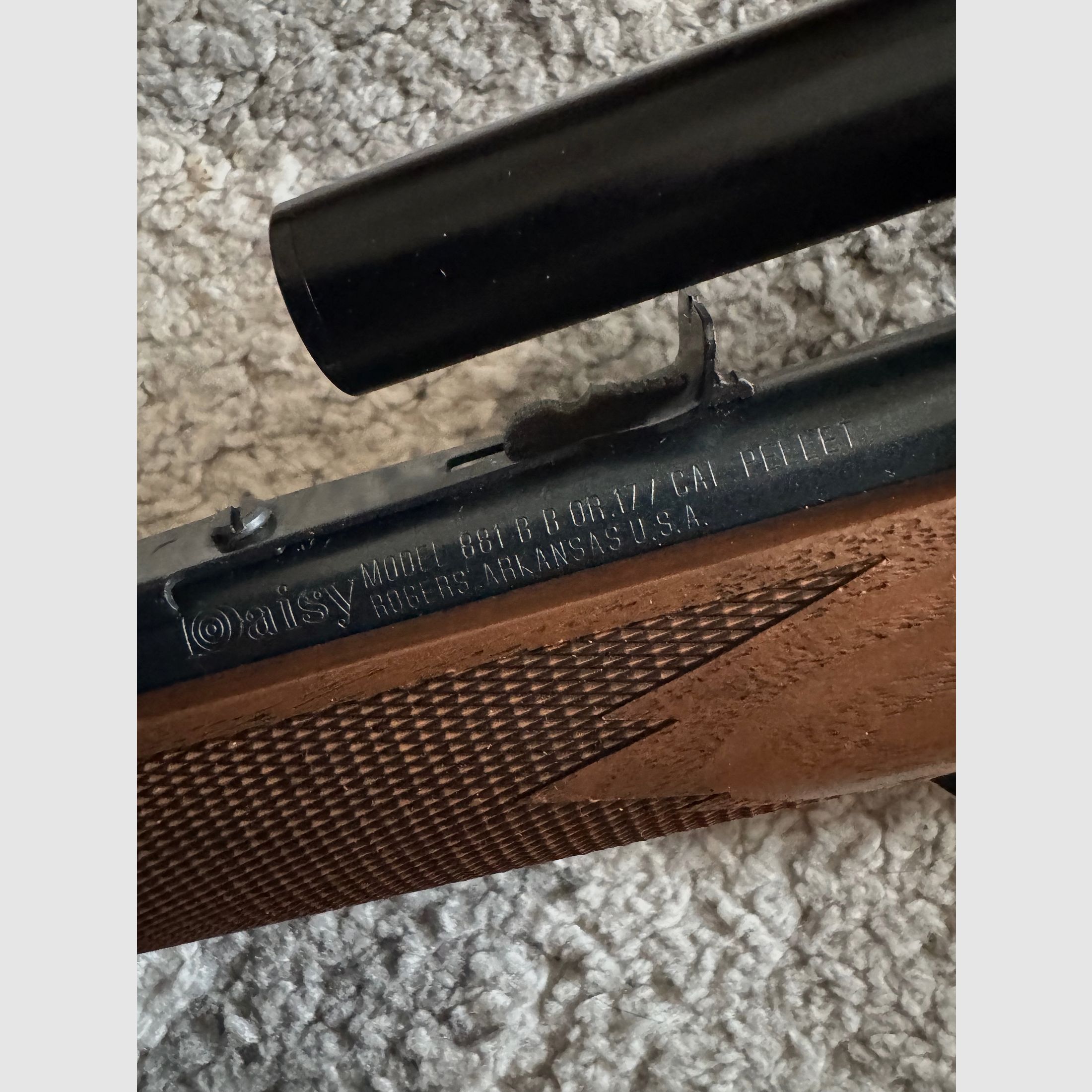 Daisy Powerline Vintage Luftgewehr funktioniert einwandfrei 