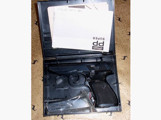 Walther PP Super Pistole 9mm Ultra Poizei Rheinland Pfalz