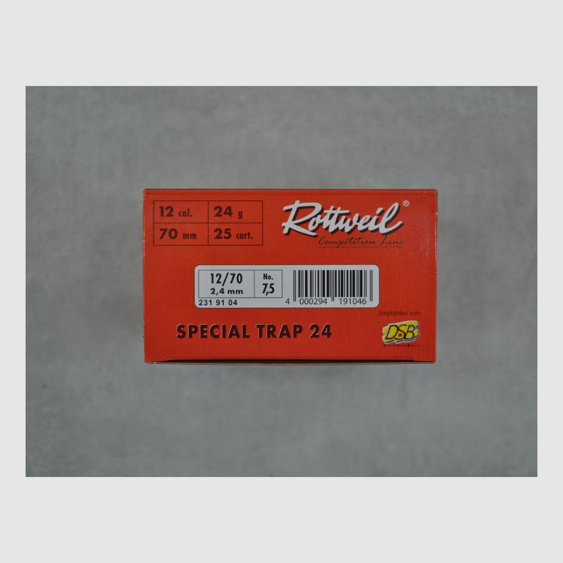 Rottweil Special Trap 24 12/70 2,4mm *1000 piezas*