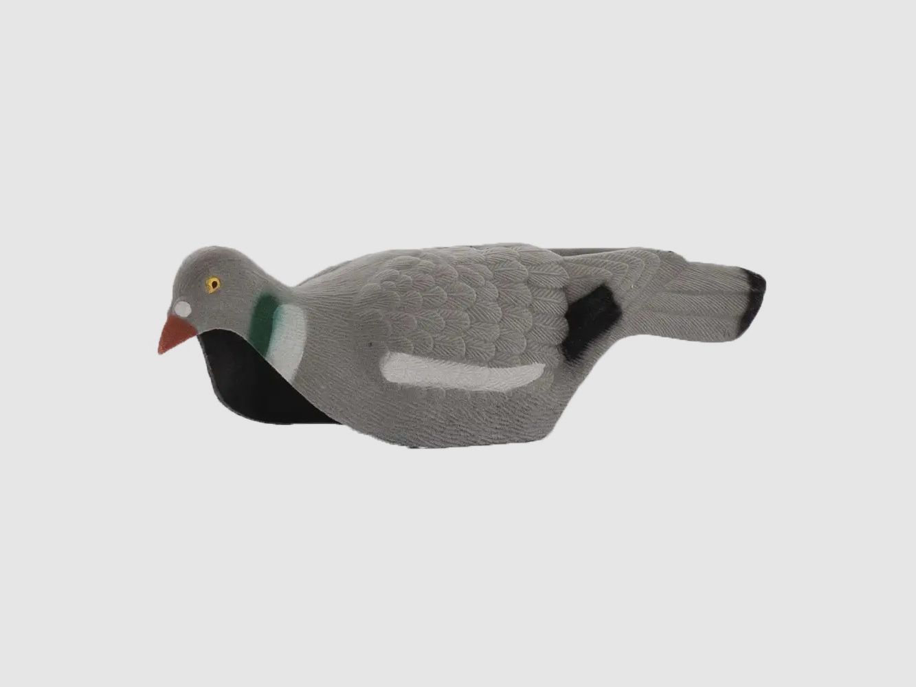 Lock tube half shell, flocked