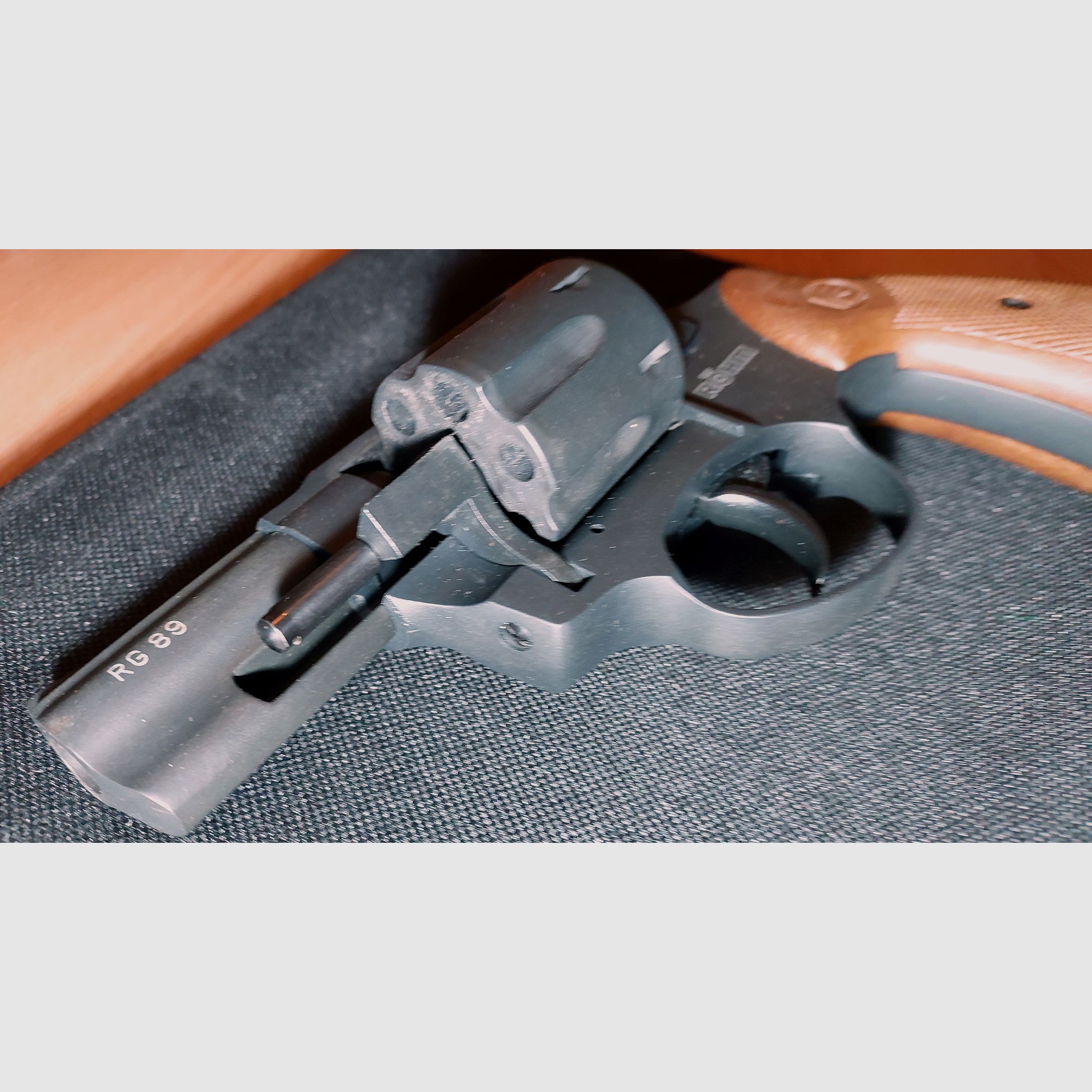 Röhm RG89 blank-firing revolver blued (PTB 976)