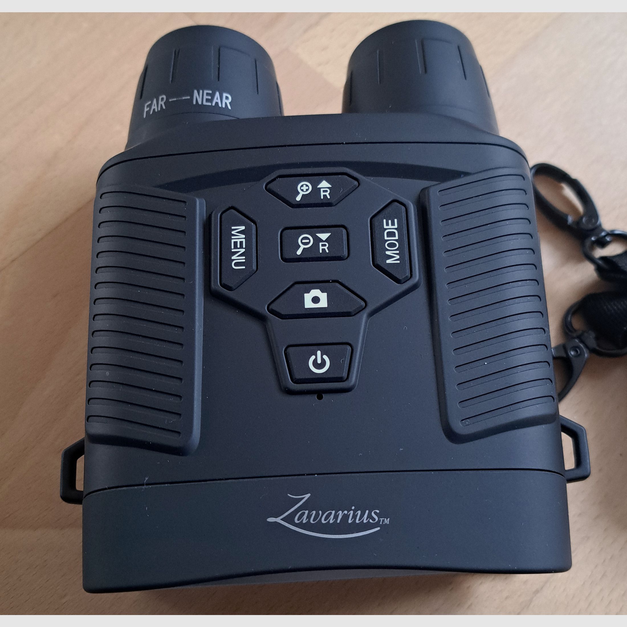 Zavarius Night Vision Binoculars: Binocular rechargeable night vision device, 4K camera, up to 500 m IR visibility (night vision device, night binoculars, surveillance camera)