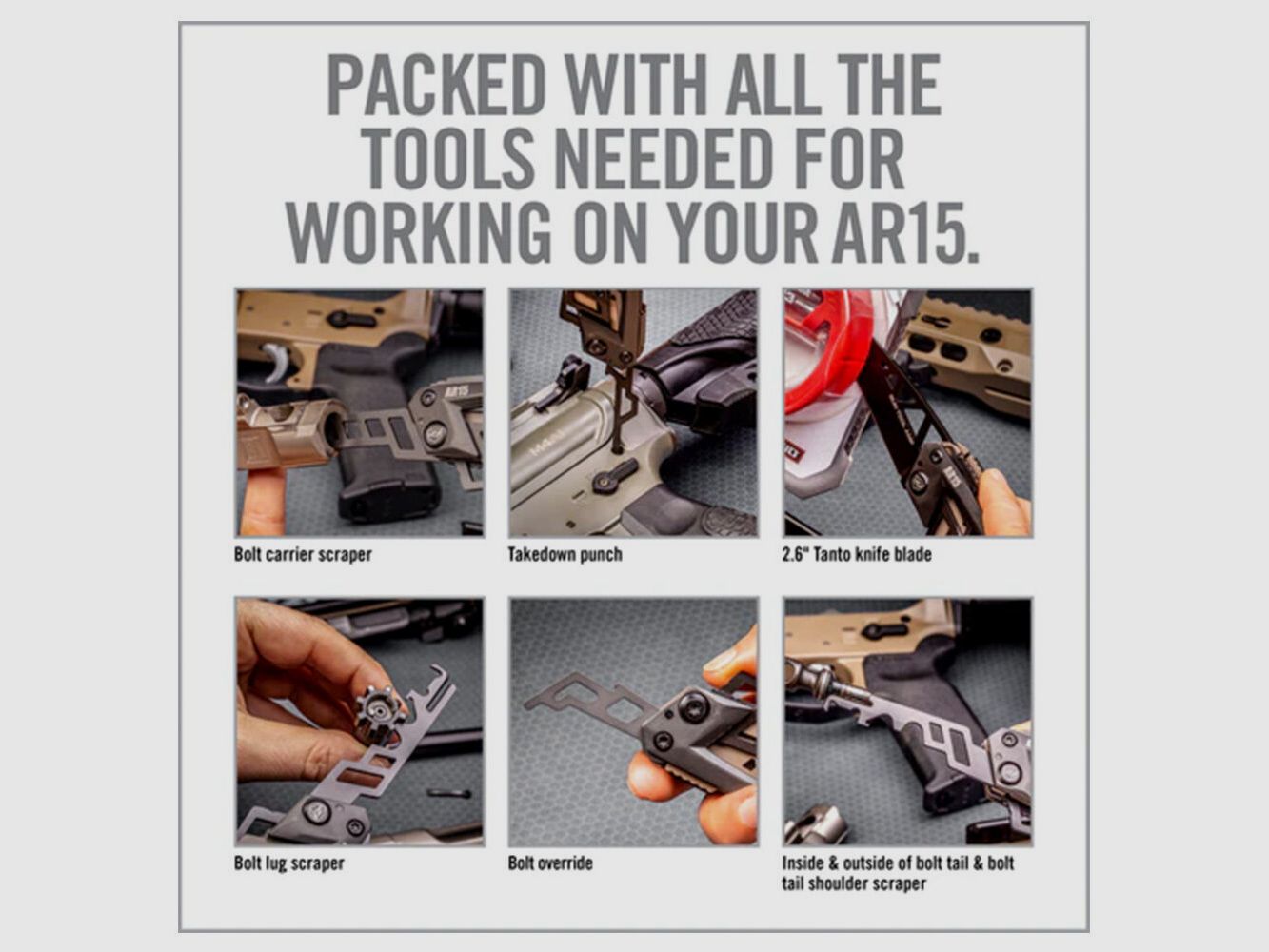 Real Avid Gun Tool Edge AR15