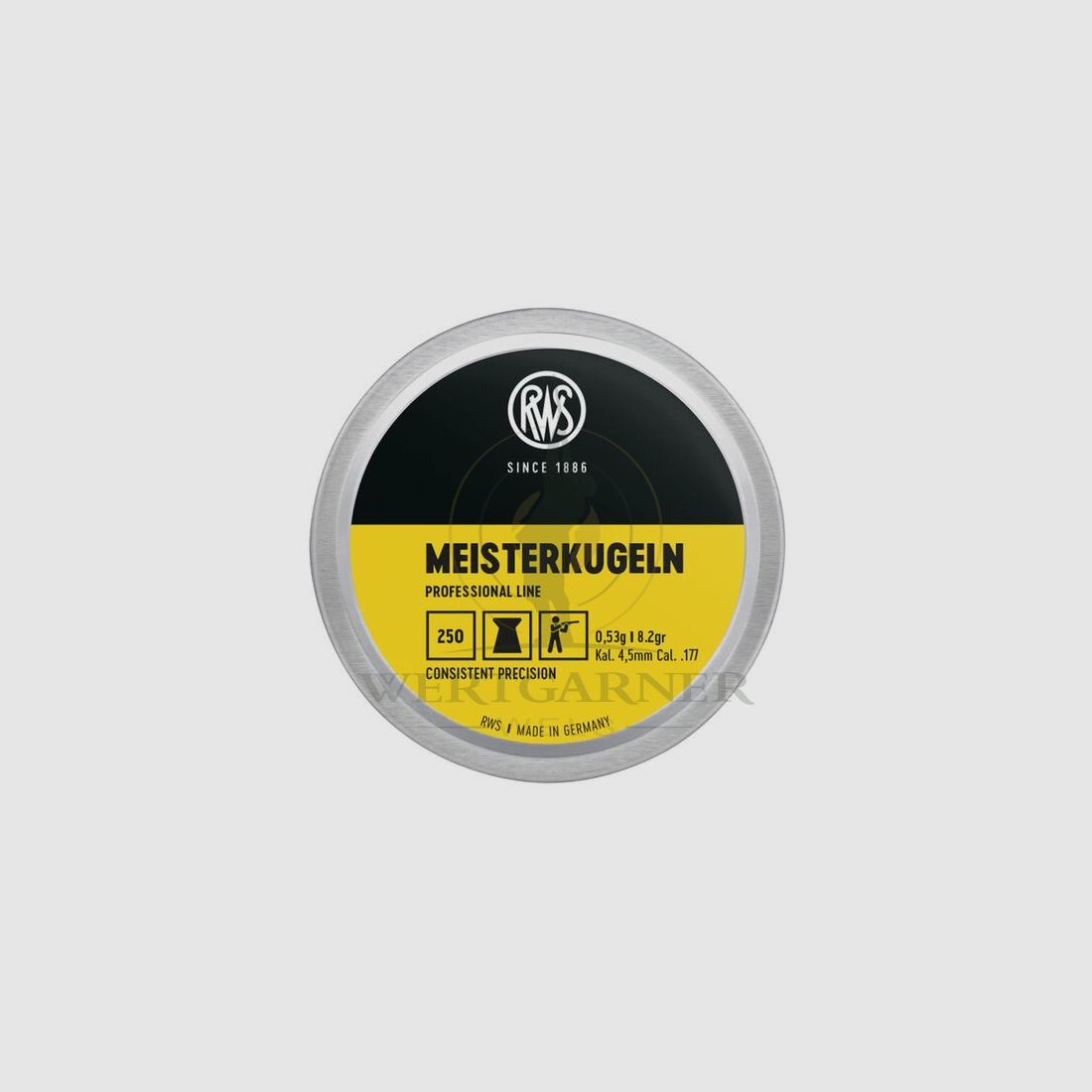 RWS Professional Line 0,53g Meisterkugeln 4,50mm