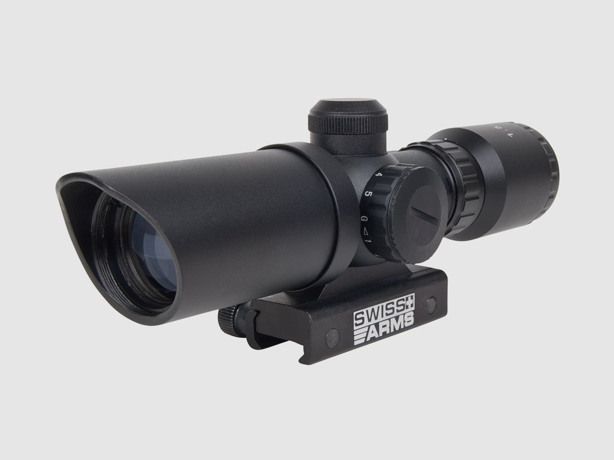 Swiss Arms Zielfernrohr | 1,5-5x32 IR | Mil Dot