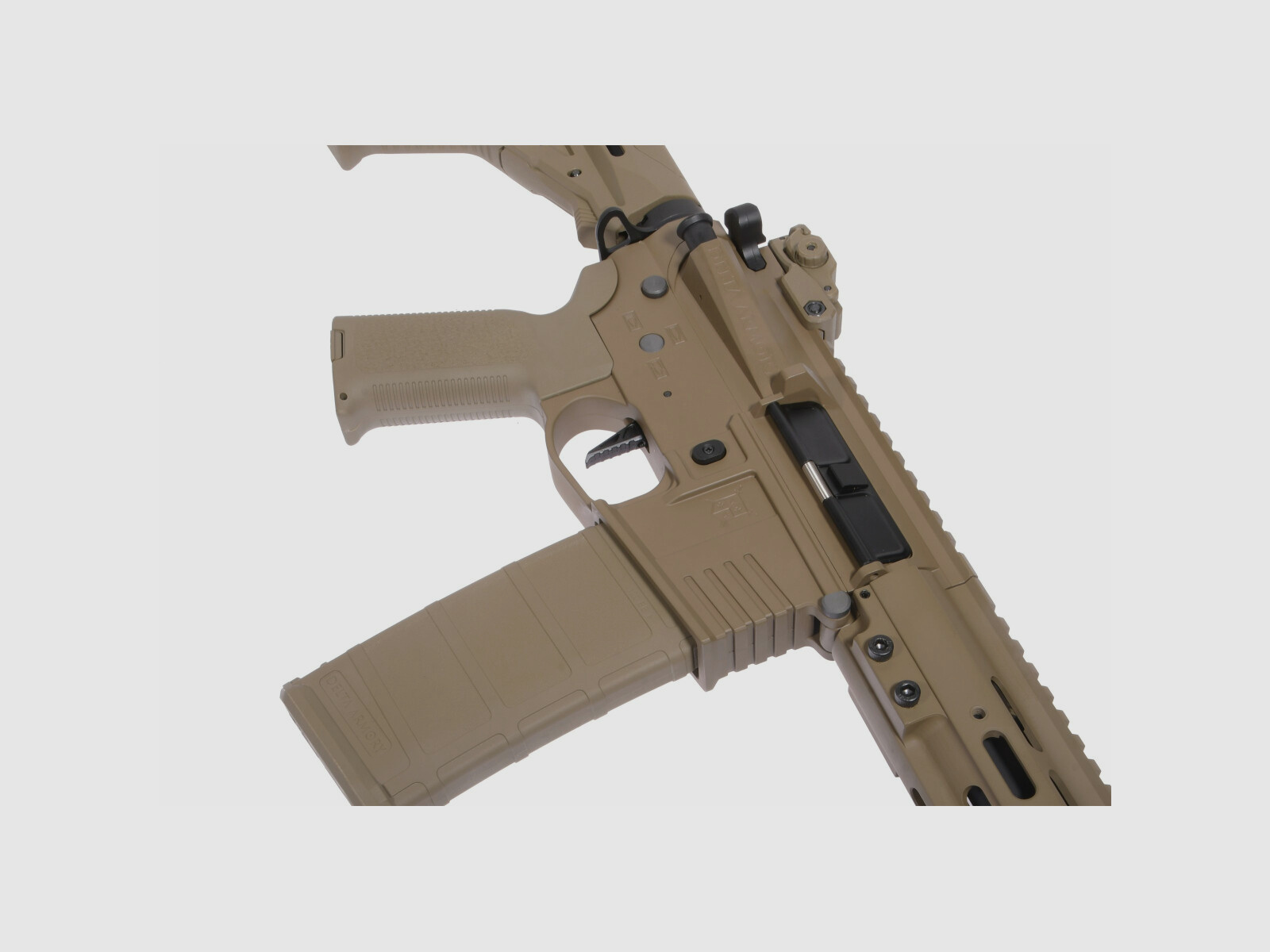 AR15 TEMPEST 2 ALPHA EAGLE ETU Tan S-AEG Softair Rifle Free from 18 Years | Delta Armory