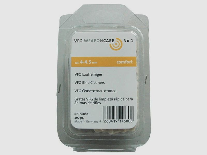 VFG Barrel Cleaner Comfort Cal. 4.5mm in 100 pieces
