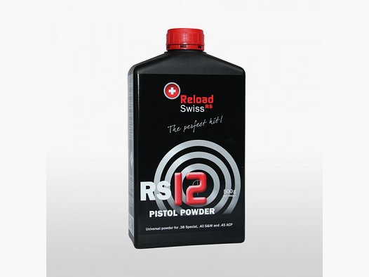 RELOAD SWISS RS 12 - 500 GR. - POUDRE DE CHARGE