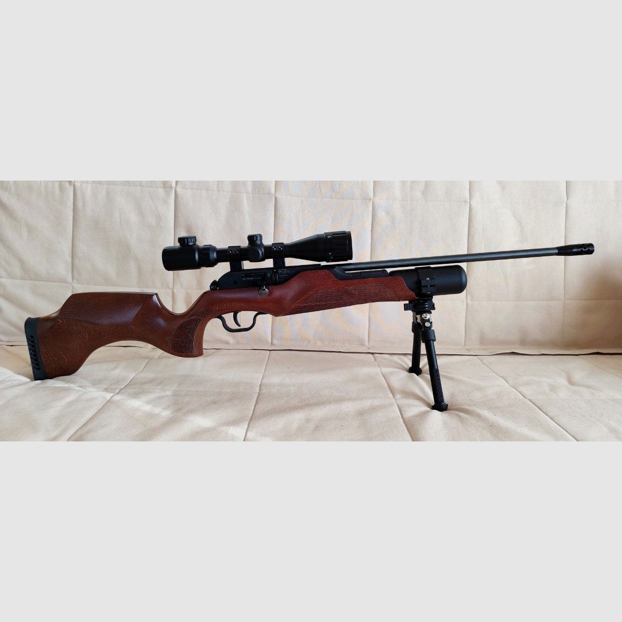 Walther Rotex RM8 in 4,5mm met richtkijker als nieuw