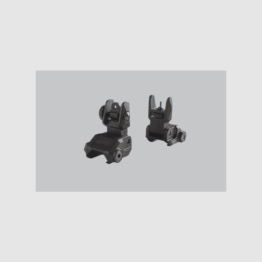 AR15 Low Profile Flip up Set