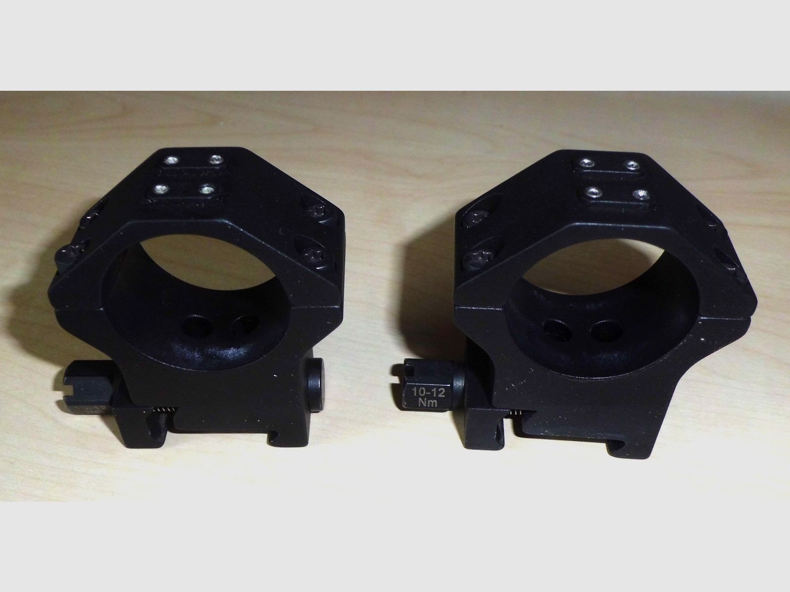 Recknagel ERATAC scope rings 34mm, height = 18 mm