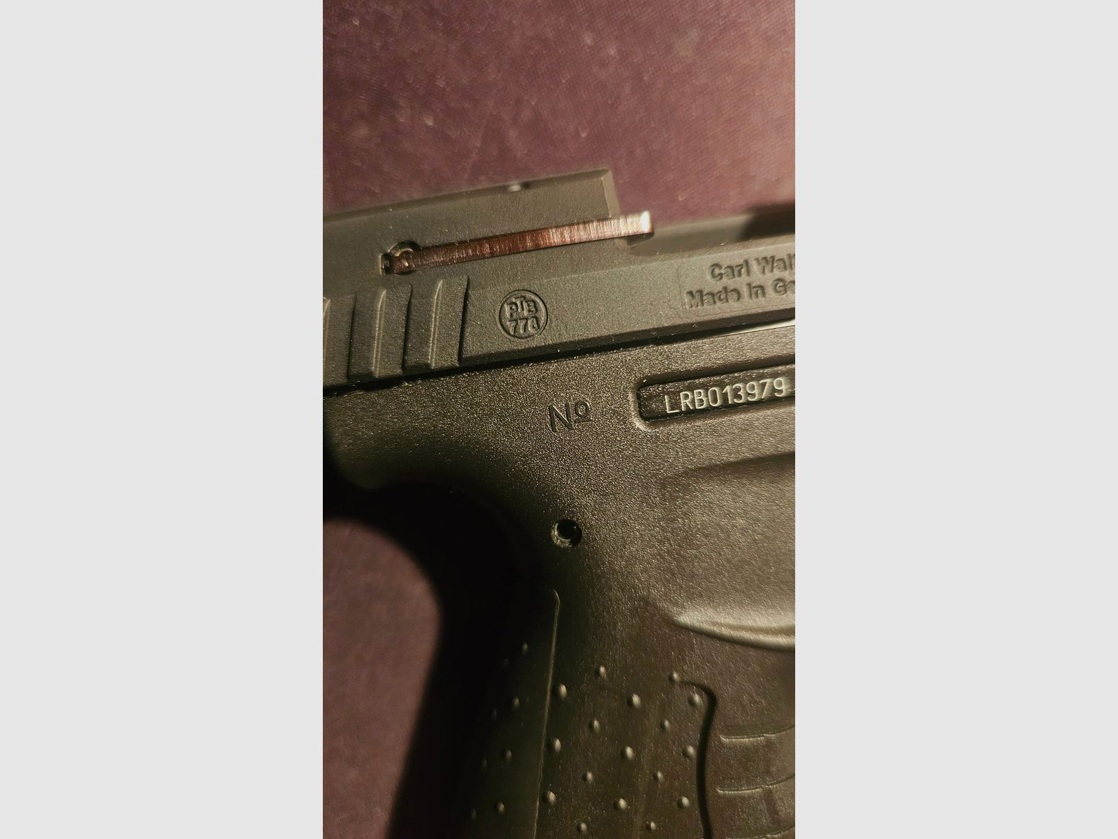 P22 pistolet d'alarme de Walther