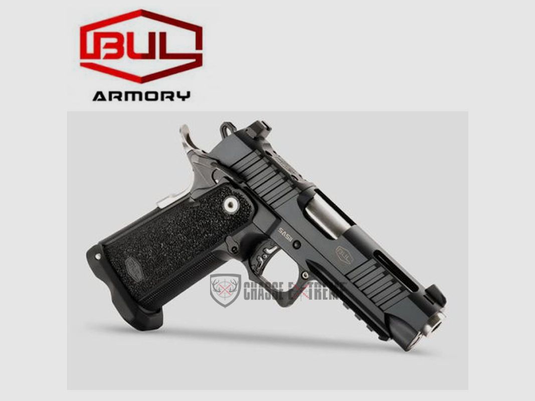 Pistole BUL ARMORY SAS II TAC 4,25" Comp Kal 9mm Schwarz