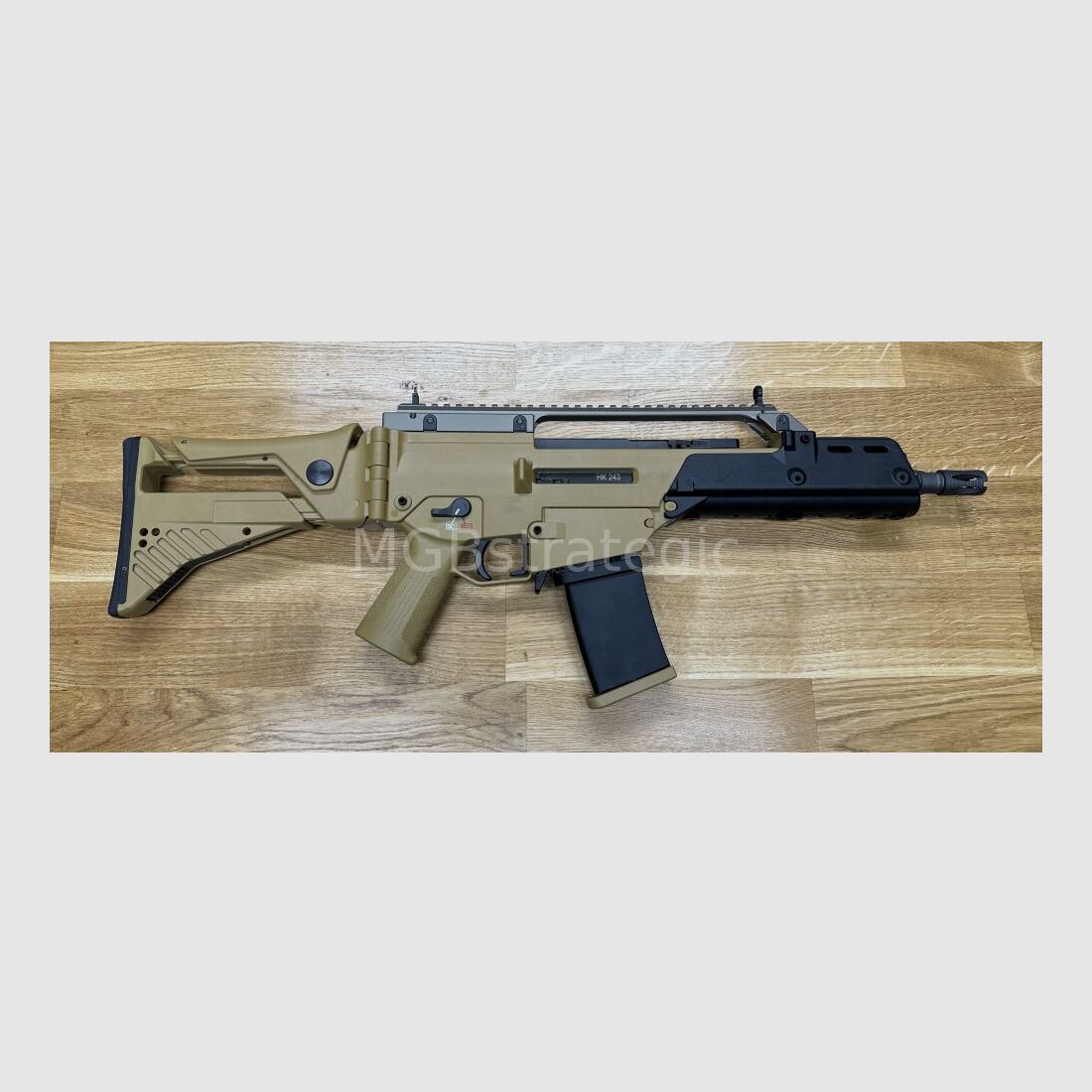 Heckler & Koch MGB243C Limited Edition semi-automatic rifle .223Rem HK243 in "G36C" barrel length Limited Edition by MGB - fixed stock - civilian version of the H&K G36C