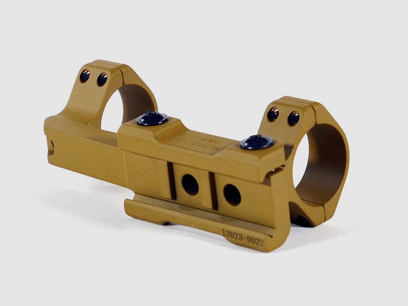ERATAC Block Mount ULTRA LIGHT, extended CERAKOTE RAL8000 ø 30 mm + 22 mm height (0 MOA inclination), 147 g