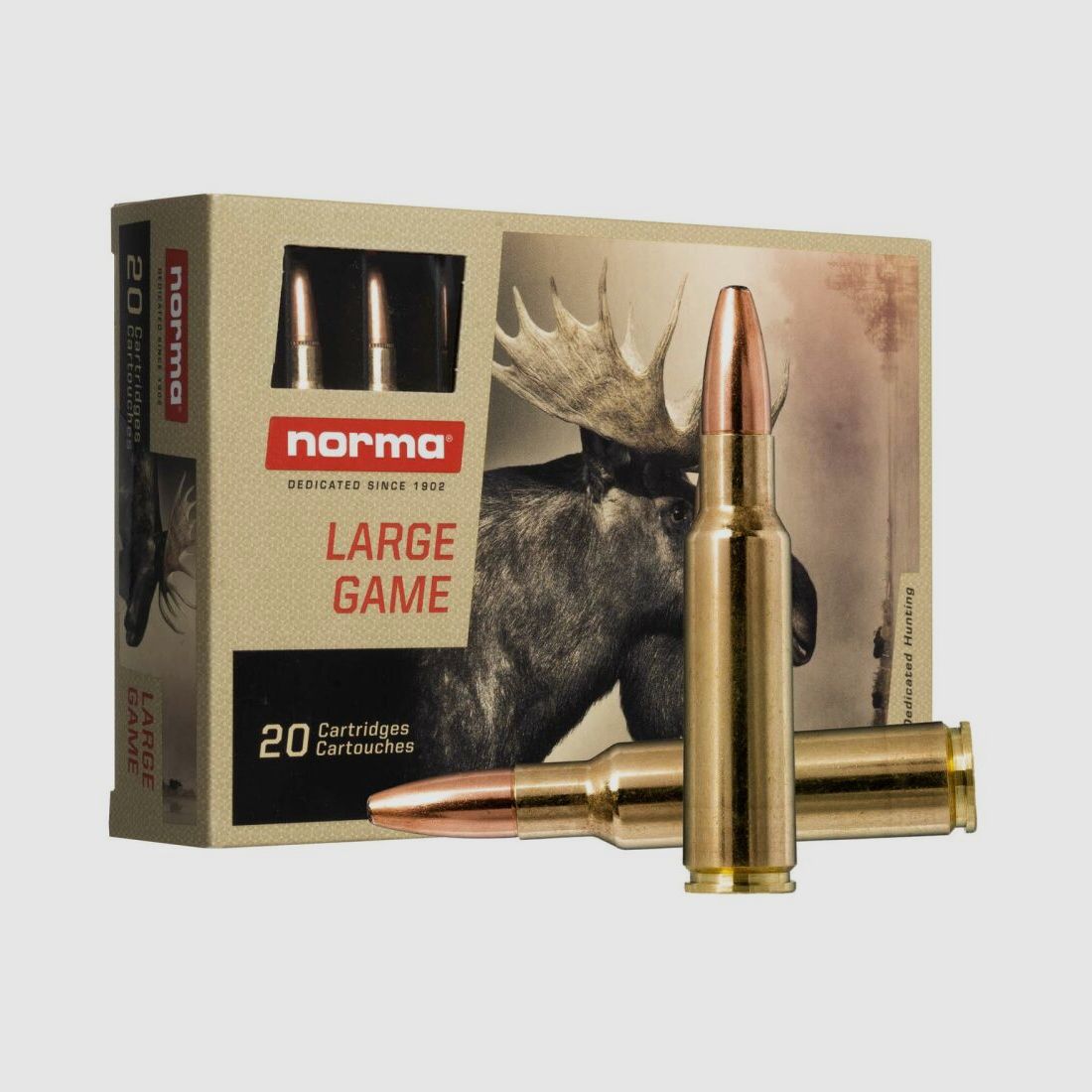 Norma 8,5x55 Blaser Oryx 230grs - 20 pièces