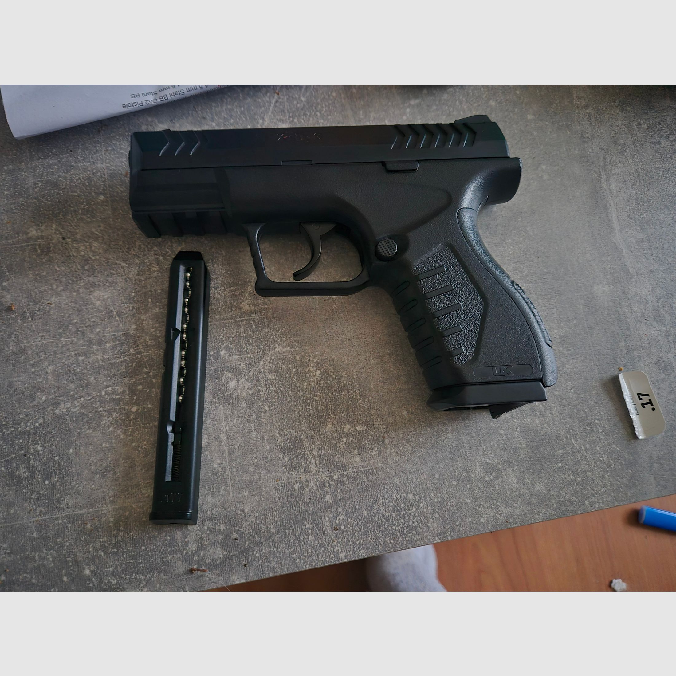 Co2 waffe und zubehör