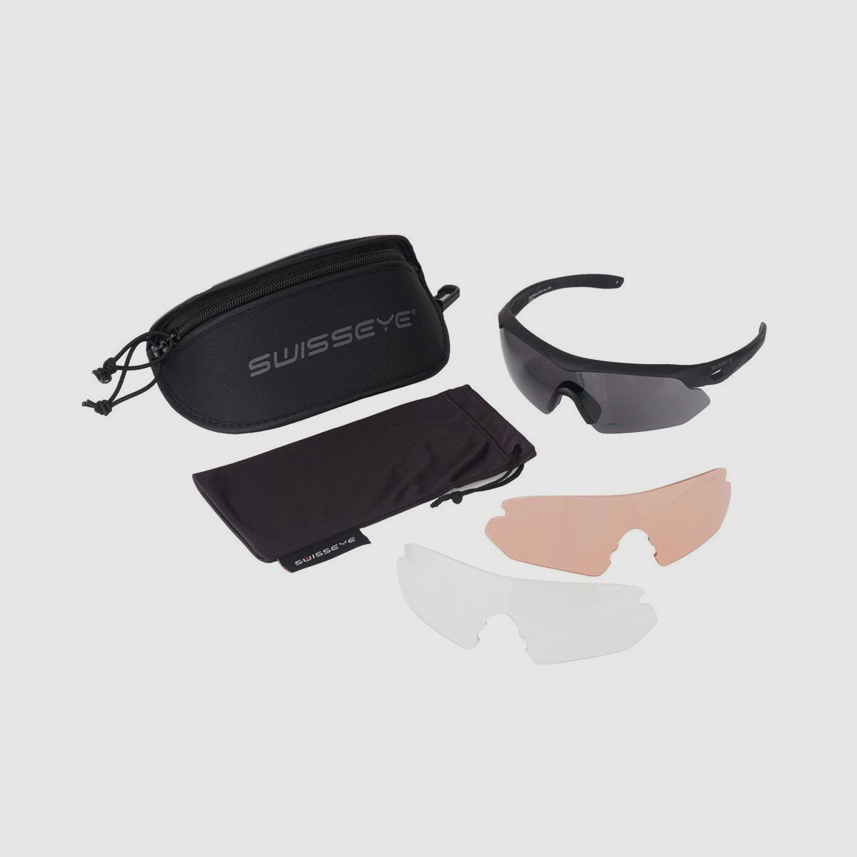 Swiss Eye – Lunettes balistiques Nighthawk avec kit de visières – 40291, image 1 sur 6