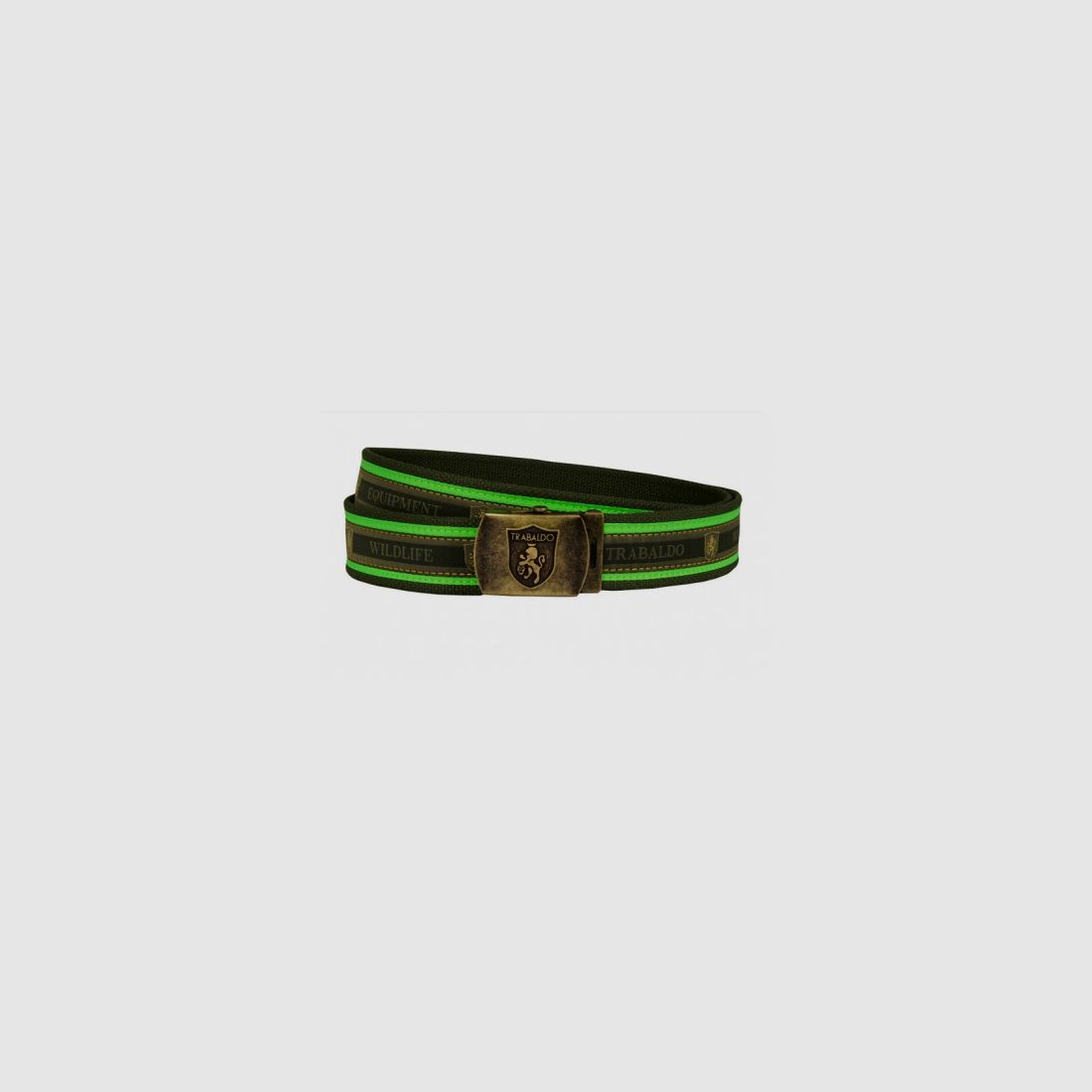 Trabaldo riem fluorescerend groen en groen art. C20/40 GROENE RIEM WTE, afbeelding 1 van 2