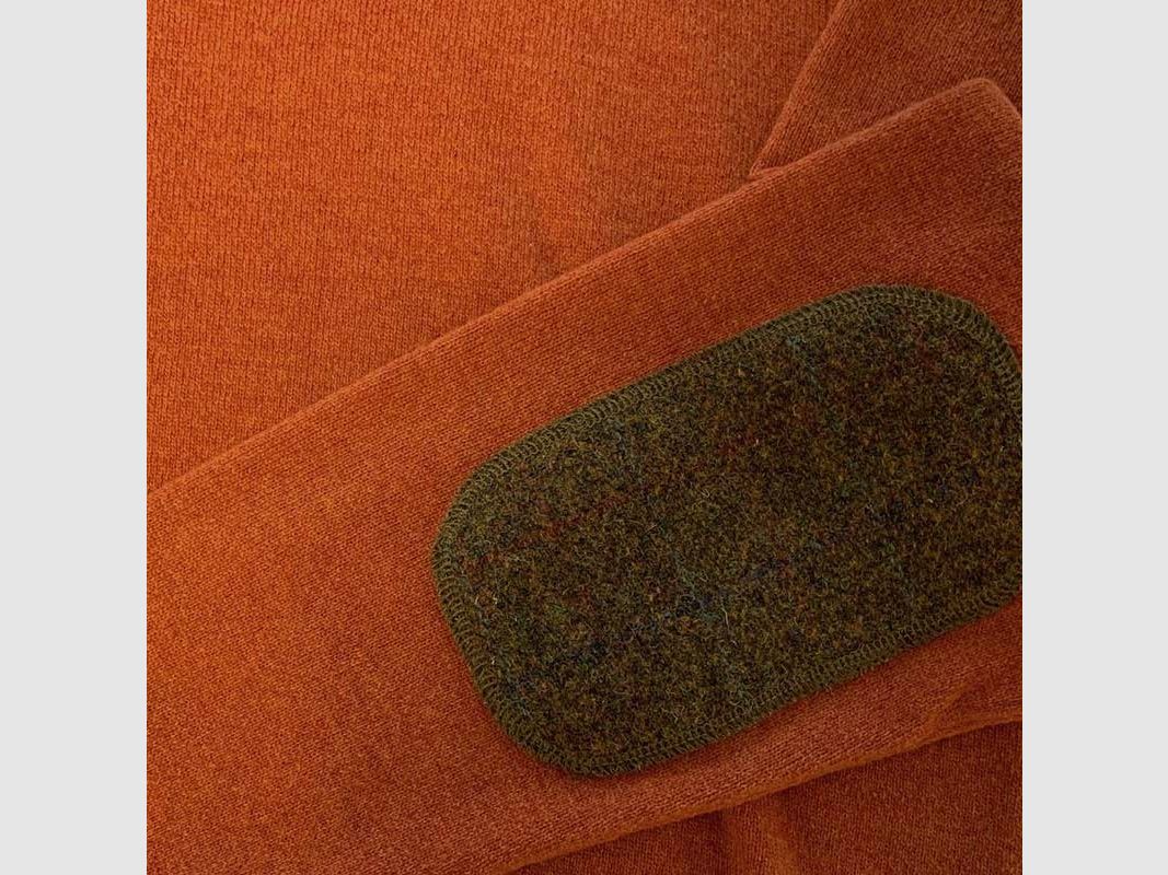 Wellington H-Pull Veste Laine Mérinos avec Patches Tweed, image 6 sur 6