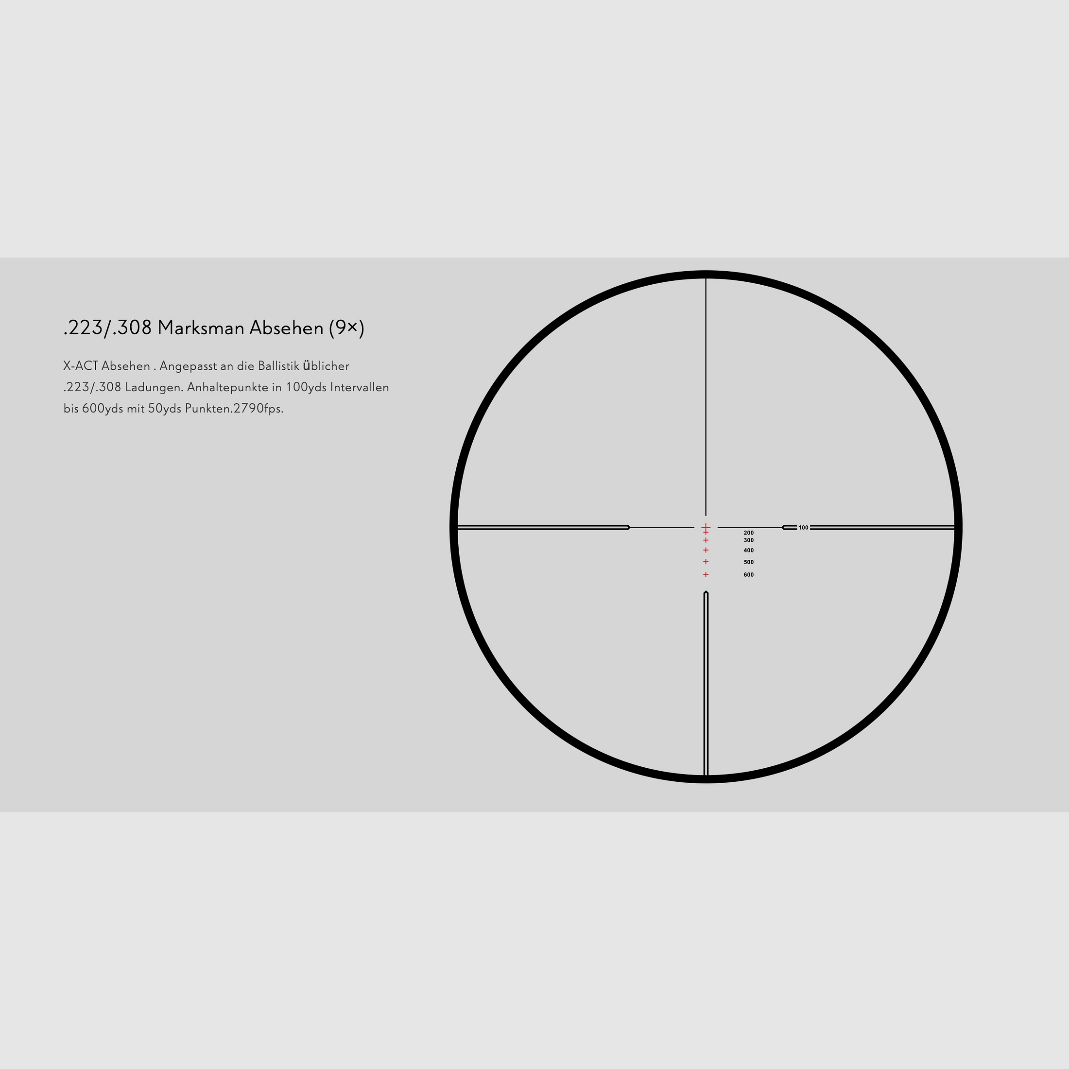 HAWKE 14277 VANTAGE 30 WA 3-9x42 223/308 SCOPE