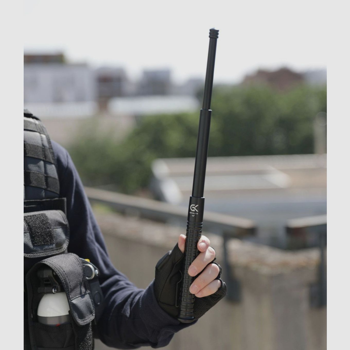 GK 580 ausziehbarer Verteidigungsstock aus Aluminium 21″, Bild 2 von 3