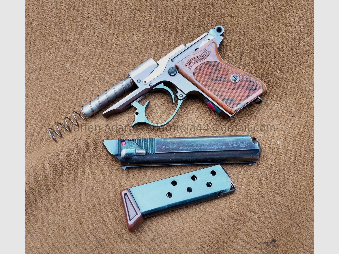 Walther Zella Mehlis PPK 90° Sicherung
