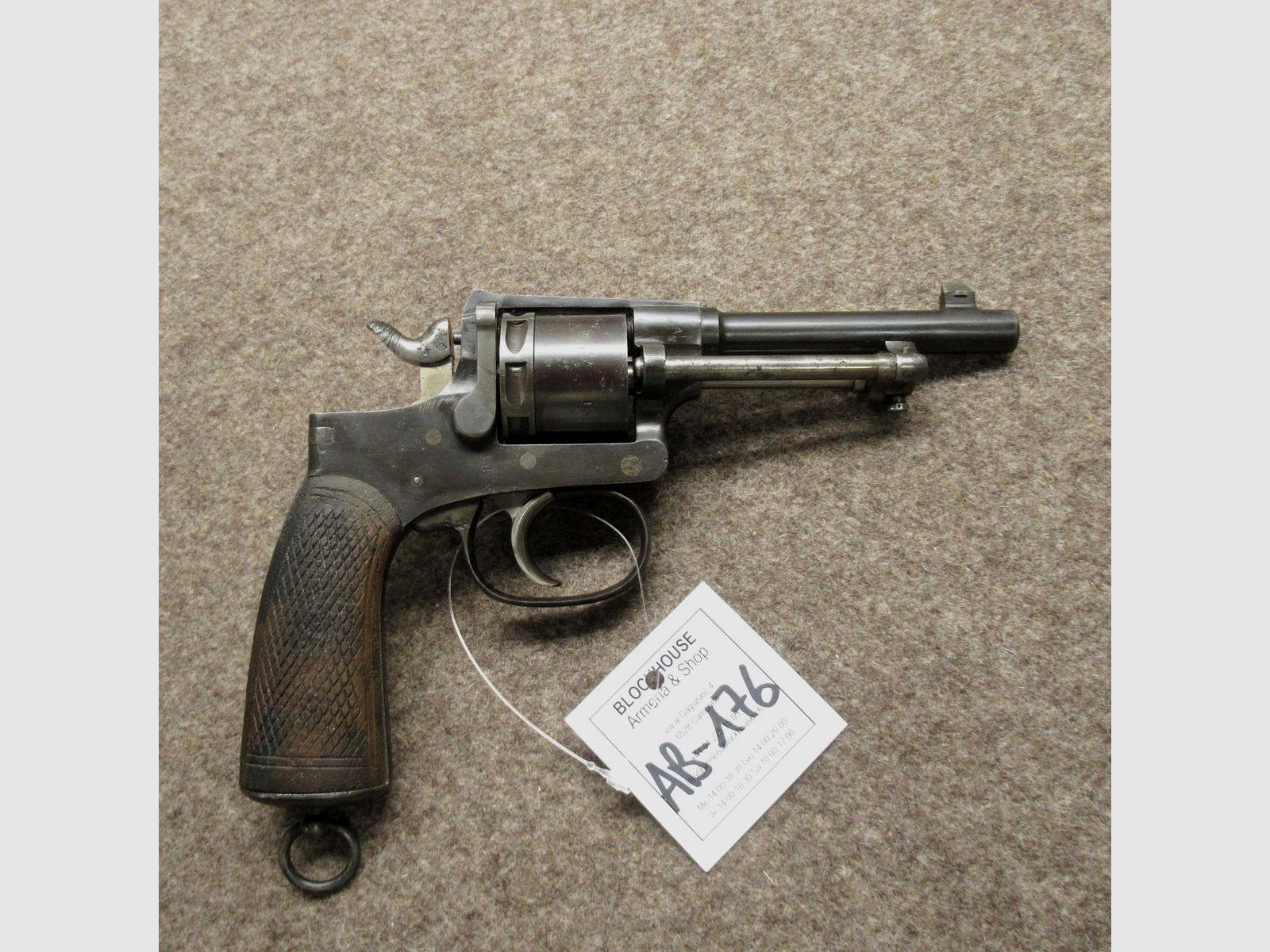 AB-176 RAST&GASSER mod. 1898 revolver cal. 8mm gasser, image 1 of 3