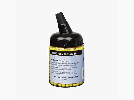 BBs de Airsoft ASG (Amarillo/1000Uds) 012g