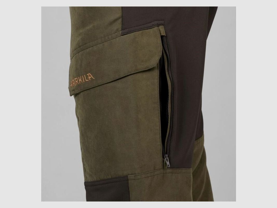 Härkila Herrenhose Scandinavian Willow green/ deep brown