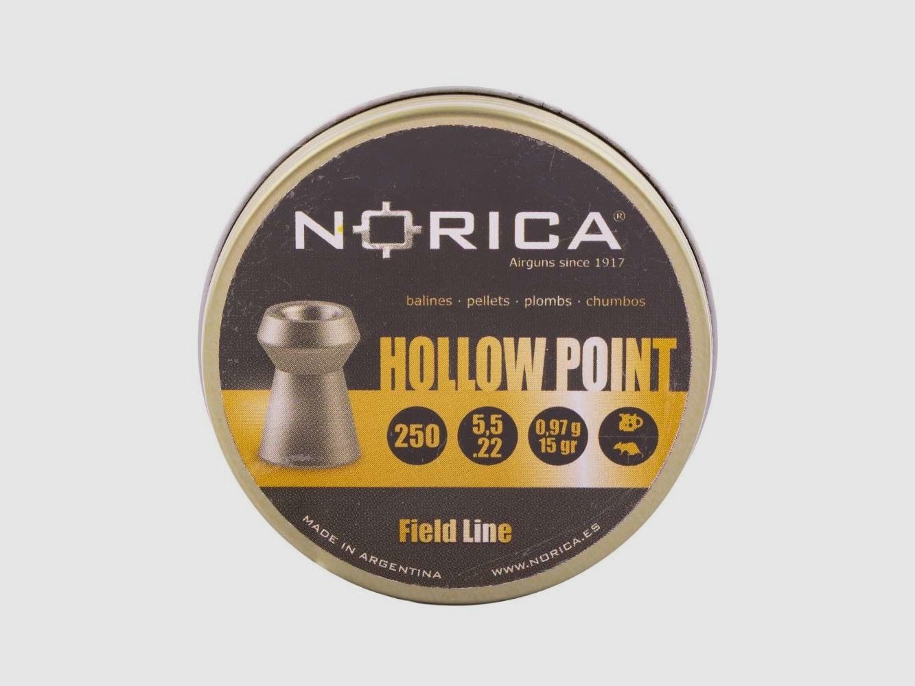Norica Diabolo Hollow Point 5.5 mm / 0.97 g / 250 pcs