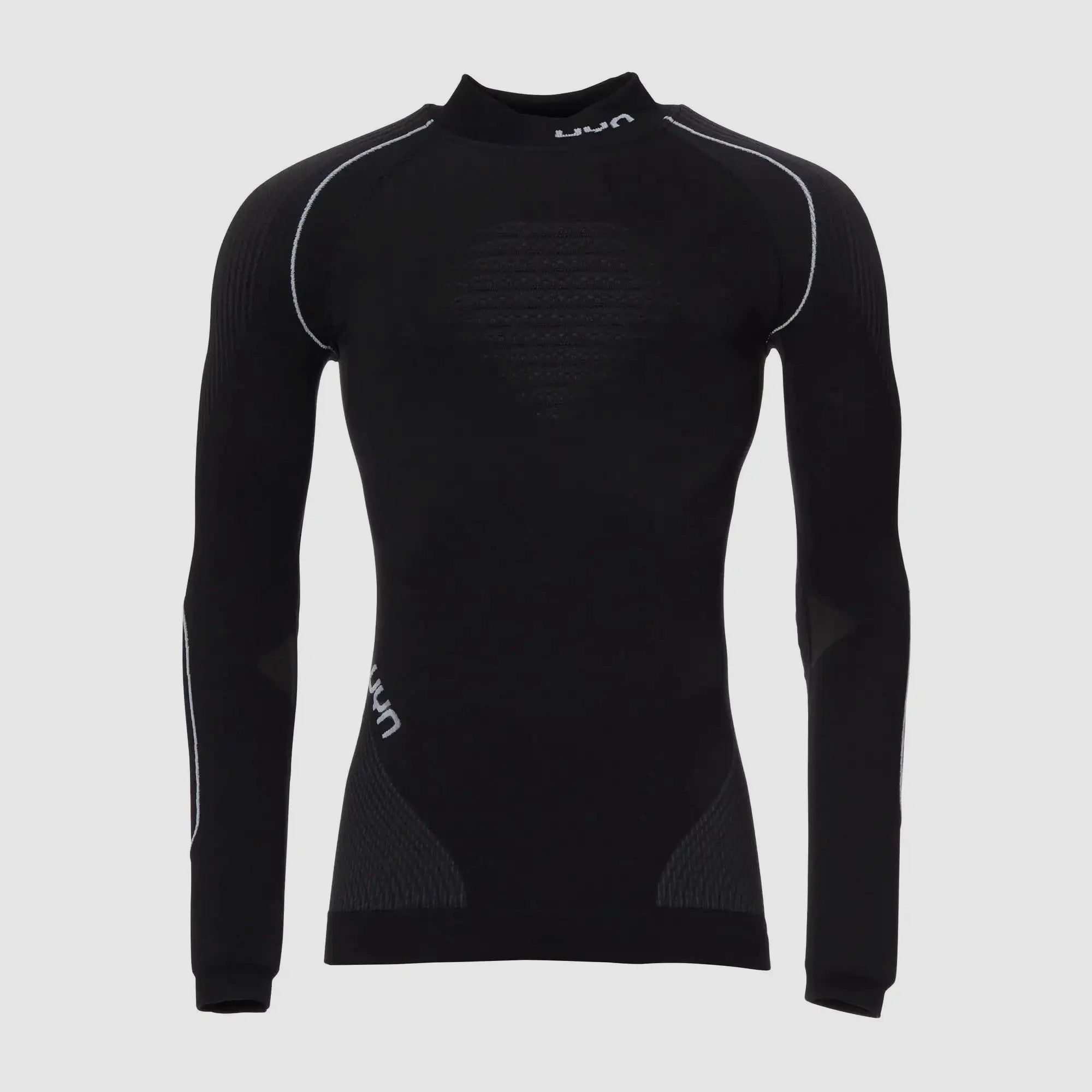 Uyn Longsleeve met Rollkragen Evolutyon Mannen Zwart Antraciet