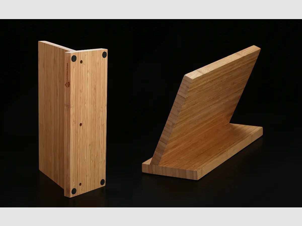 PUMA IP Magnet Bamboe Stand voor 5 Messen
