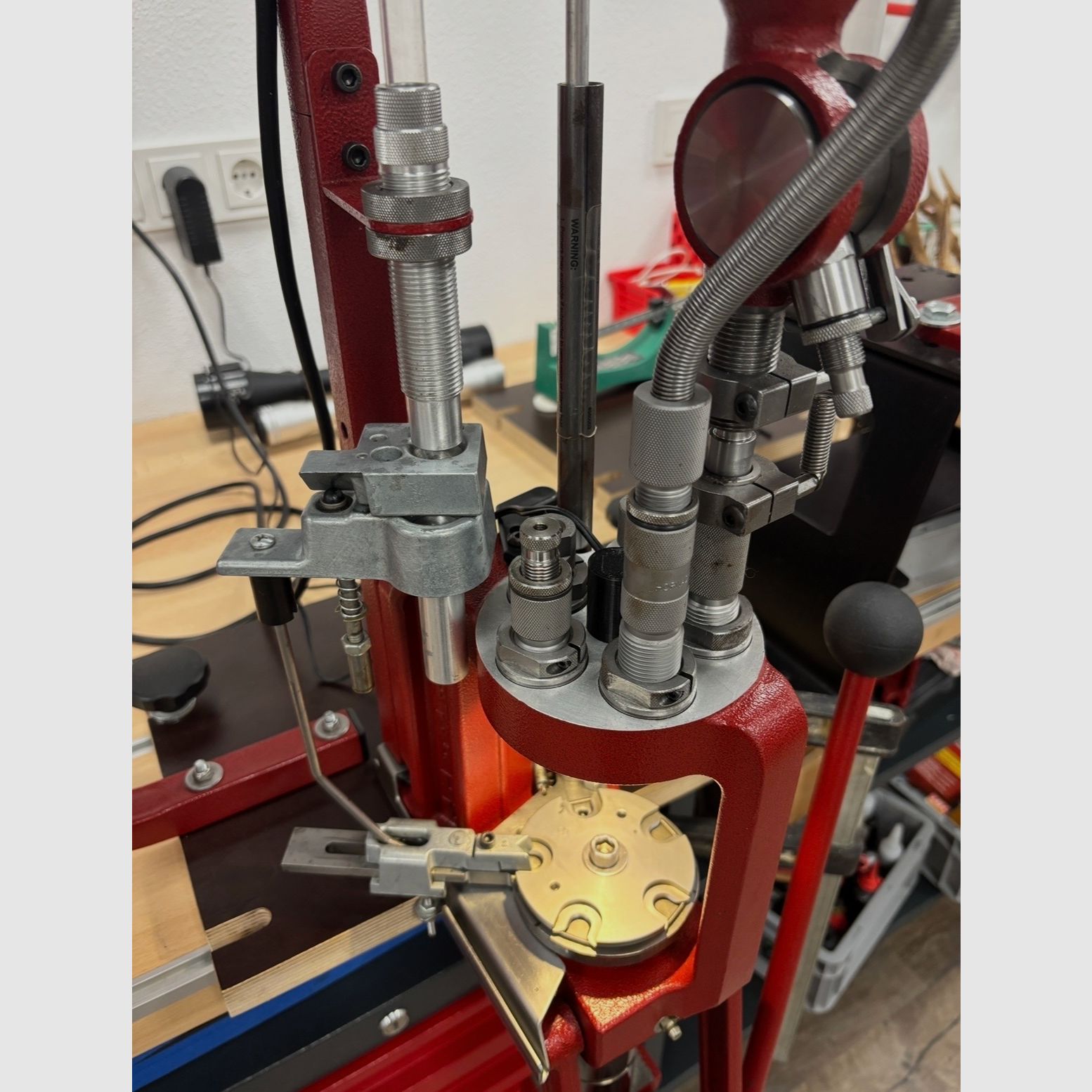 Hornady Ammoplant 5-stanowiskowa prasa do reloading z pełnym wyposażeniem w stanie nowym